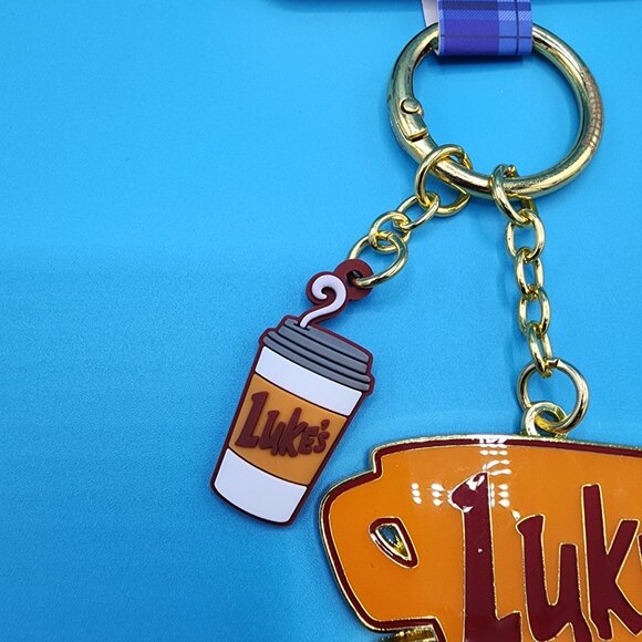 Loungefly Gilmore Girls Luke's Diner Coffee Cup Charm Scented Keychain NEW - Picture 4 of 10